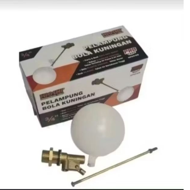 PELAMPUNG TOREN / PELAMPUNG BOLA 1inch - HIOSHI