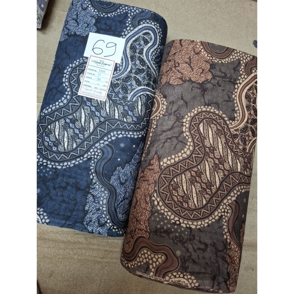 KAIN BATIK 100% KATUN GUSTI BUWONO EXCLUSIVE, BAHAN BATIK KATUN GUSTI BUWONO ORIGINAL, BATIK KATUN G