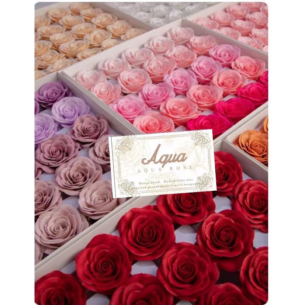 Kelopak Bunga Mawar Rose Artificial Satuan Dekorasi/grosir/import/bunga kain