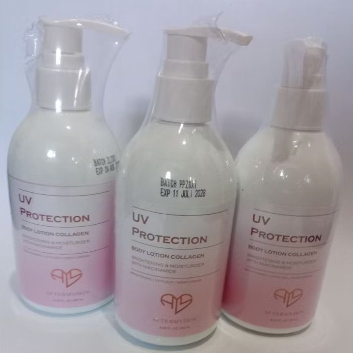 {NEW} AFTERMYSKIN UV PROTECTION BODY LOTION COLLAGEN