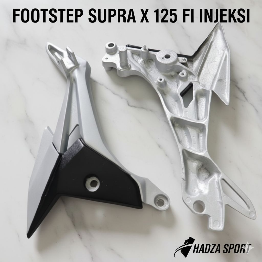 FOOTSTEP FUSTEP  BOSTEP POSTEB  FUSTEP FOSTEP PIJAKAN KAKI BELAKANG HONDA SUPRA X 125 FI INJEKSI SET