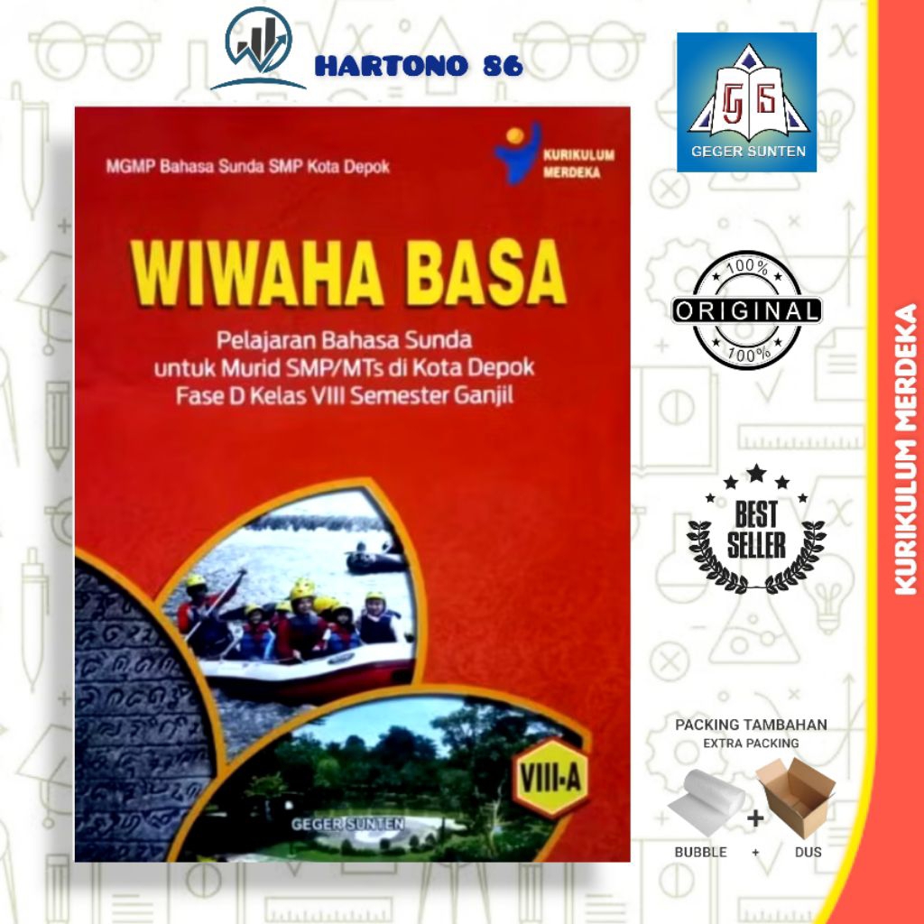 WIWAHA BASA Bahasa Sunda SMP/MTs kelas 8A kurikulum MERDEKA Geger sunten