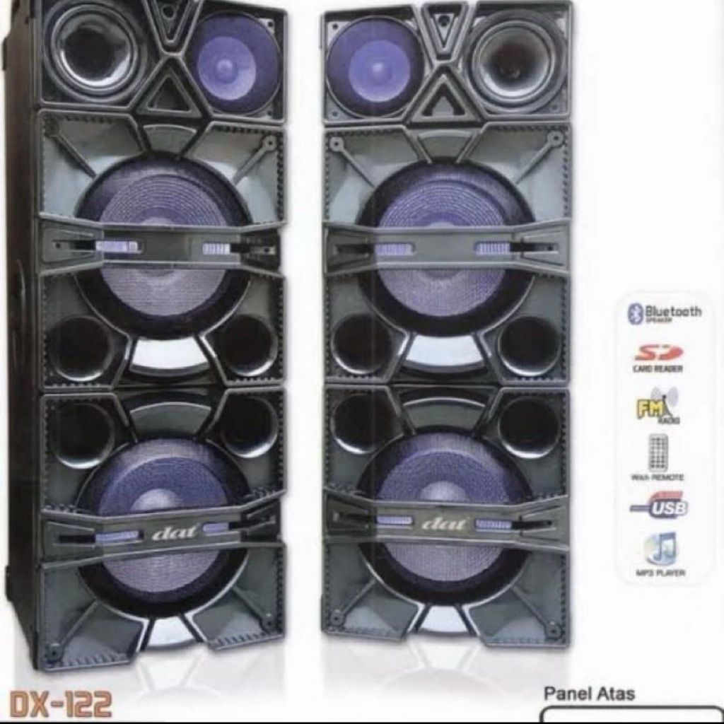 DAT SPEAKER ACTIVE DOUBLE DX 122