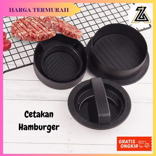 AKEZ Alat Pencetak Daging Hamburger / Patty Maker / Cetakan Press Pembuat Daging Hamburger