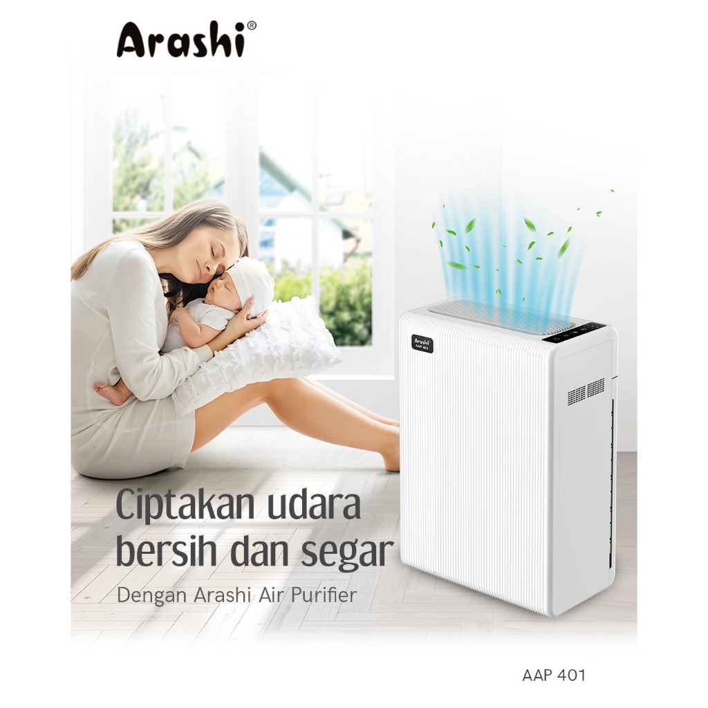 Arashi AAP 401 Air Purifier with HEPA Filter + UVC