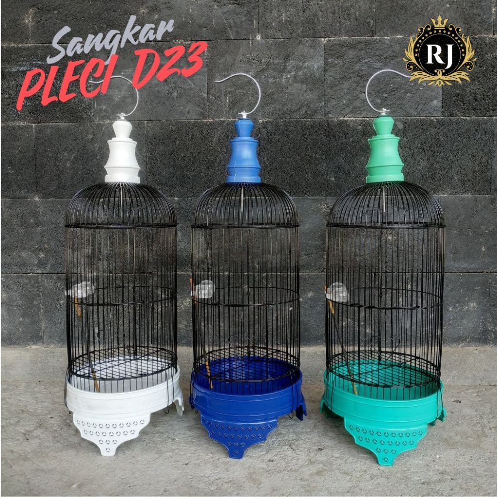 Sangkar besi pleci helopet D23 tebok bintang