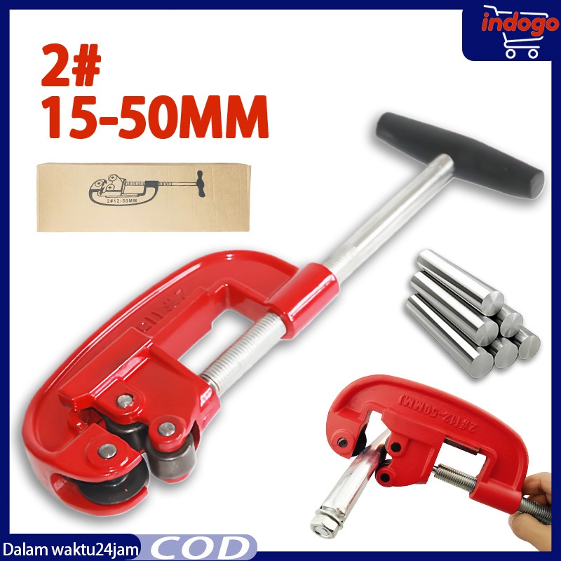 15-50MM Pipe Tube Cutter Manual / Alat Potong Pipa Besi Pemotong Galvanis Tubing Cutter