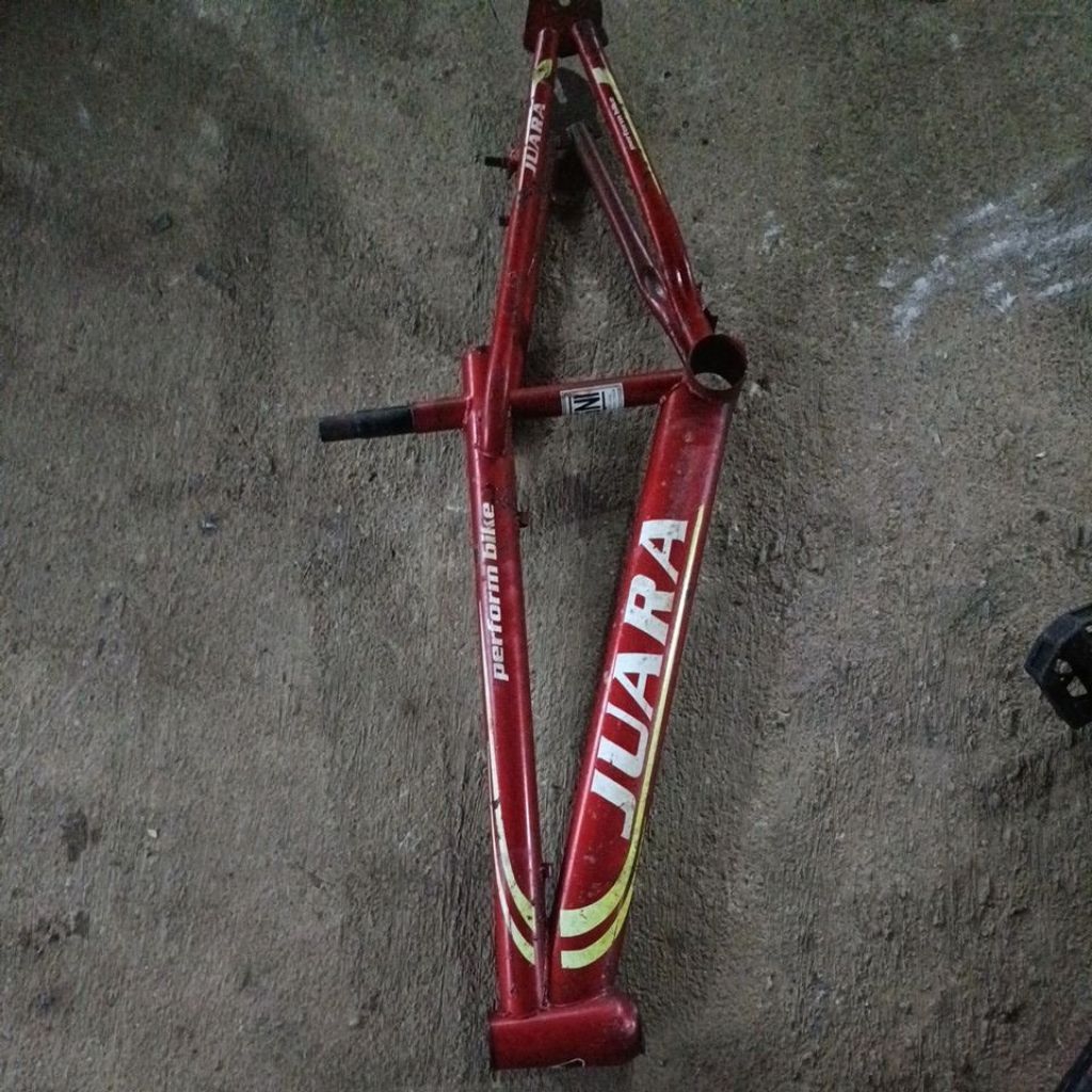 FRAME SEPEDA BMX, ukuran 20 model OS / Fork tanpa drat