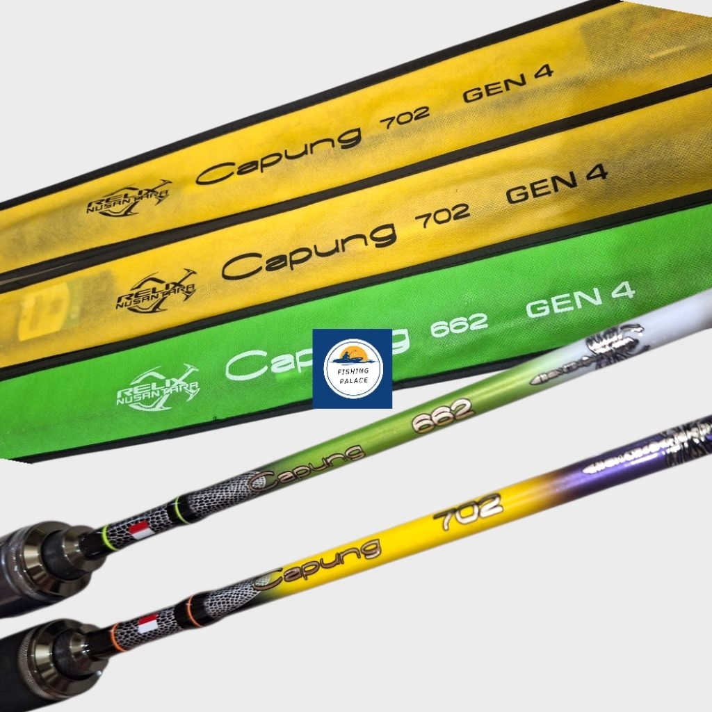 [FISHING PALACE] Joran Pancing RLX NUSA CAPUNG GEN 3/GEN 4 UKURAN 622, 662, 702