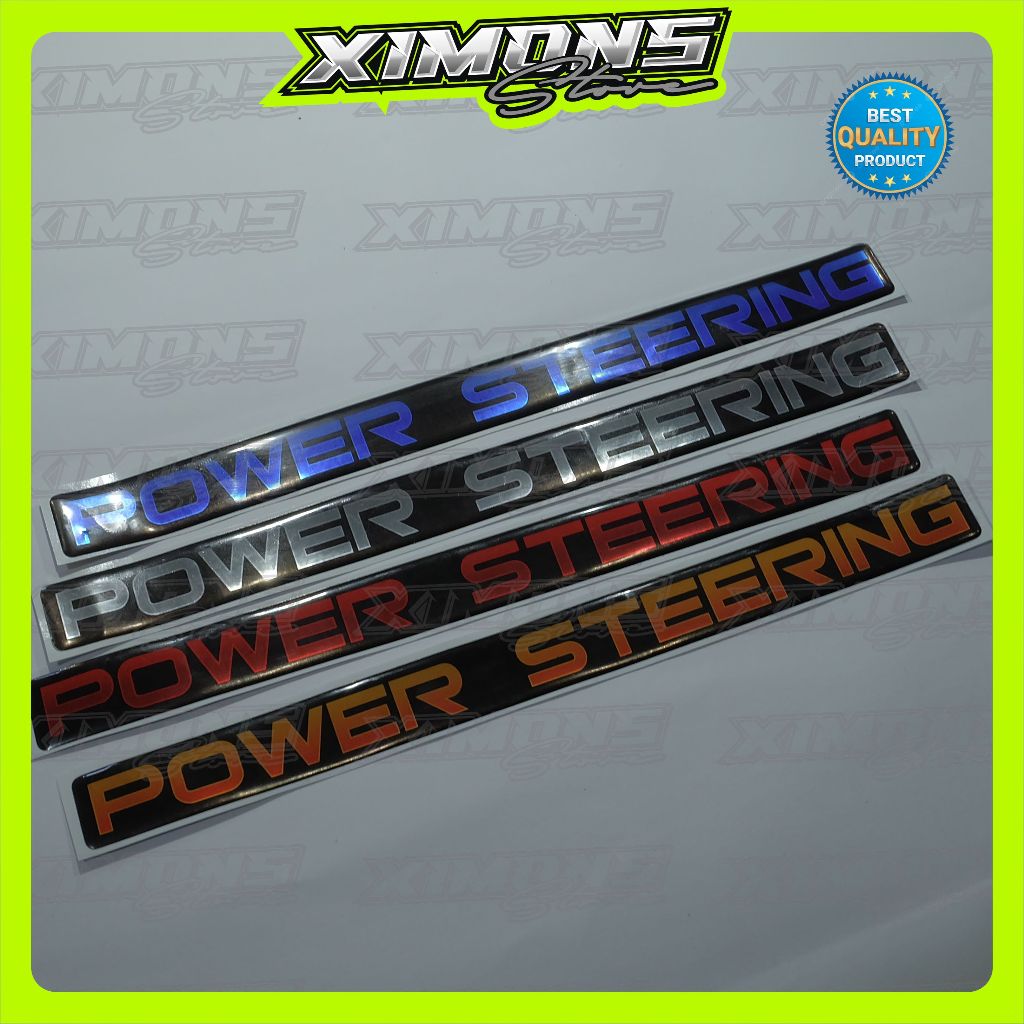 emblem power steering l300 / emblem logo power steering