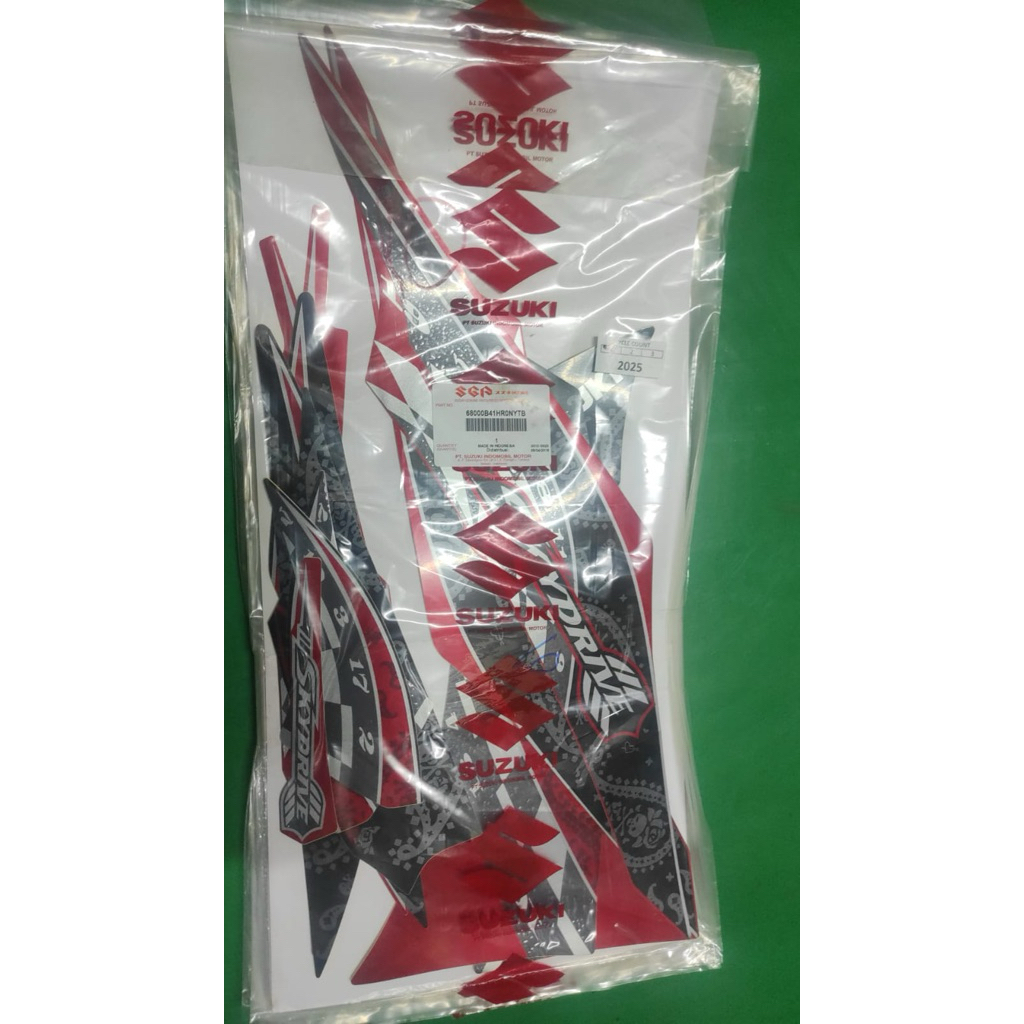 Striping original SGP Suzuki Skydrive