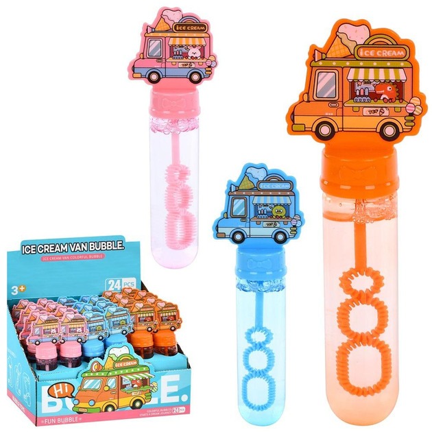 Mainan Balon Tiup Air Gelembung Sabun Bubble Toys Mobil Ice Cream 2239