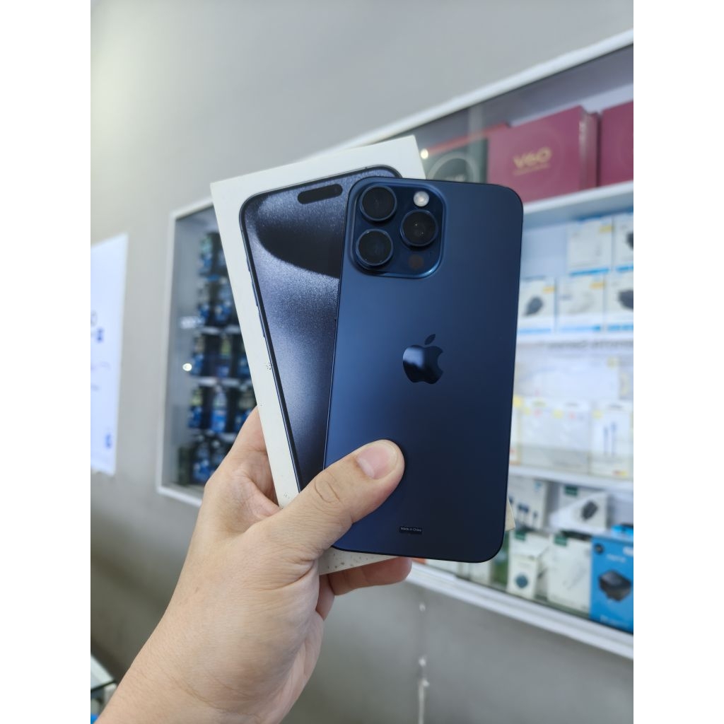 Iphone 15 Promax 512GB Second Fullset Original Bekas Resmi