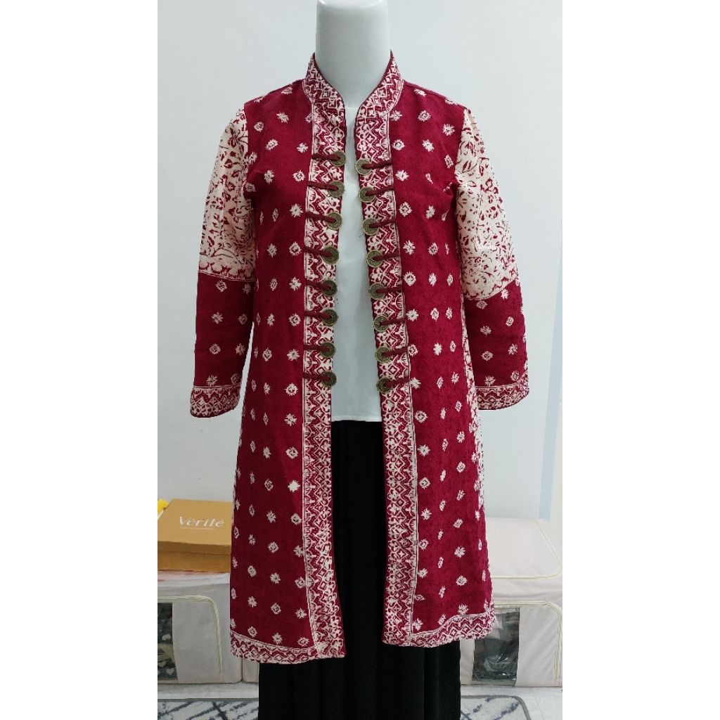 preloved batik nurra dobi merah putih by nona rara