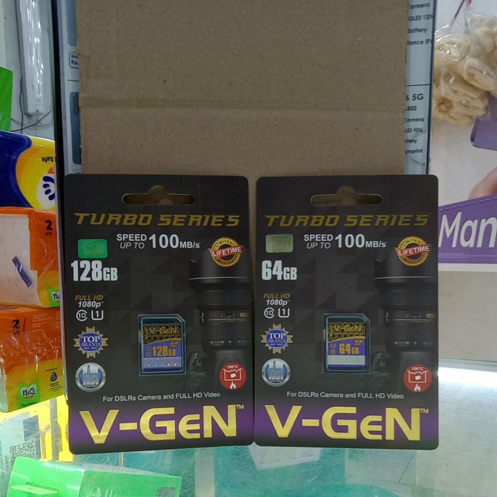 V-GEN TURBO SERIES 64GB, 128GB