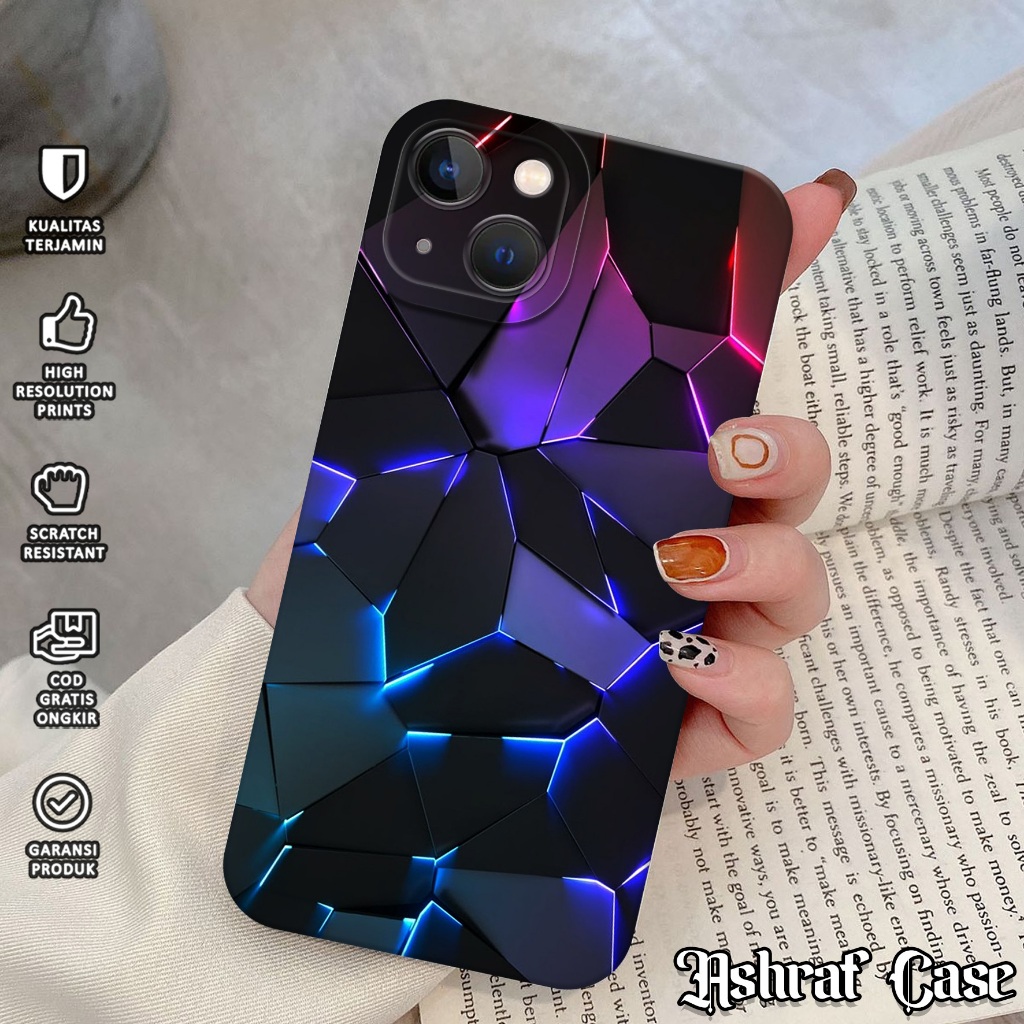 Case For Iphone 13  - Softcase Hp Iphone 13 [ AM11 ] - Silicon Cassing Hp Wanita / Pria - Kesing Hp 