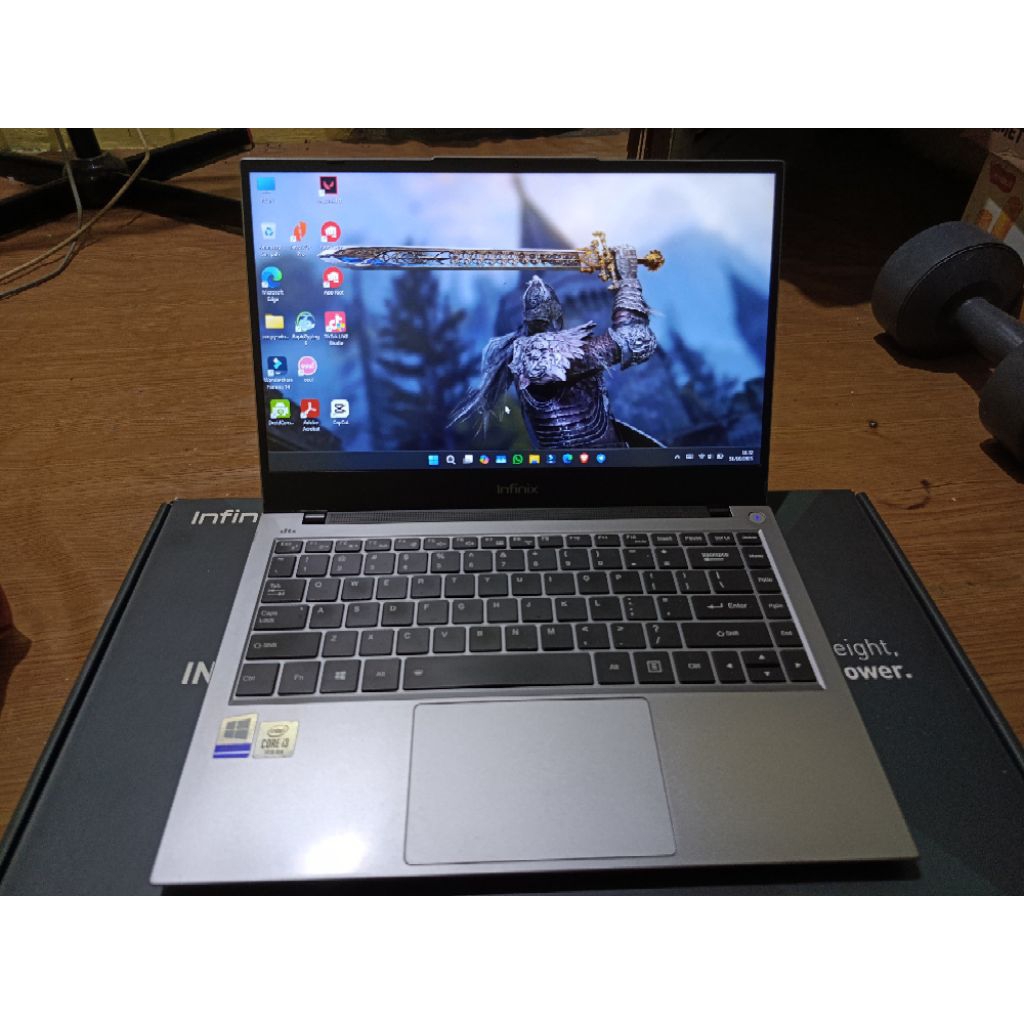 Laptop Infinix Inbook X1 Core i3 1005G1 RAM 8GB SSD 256GB