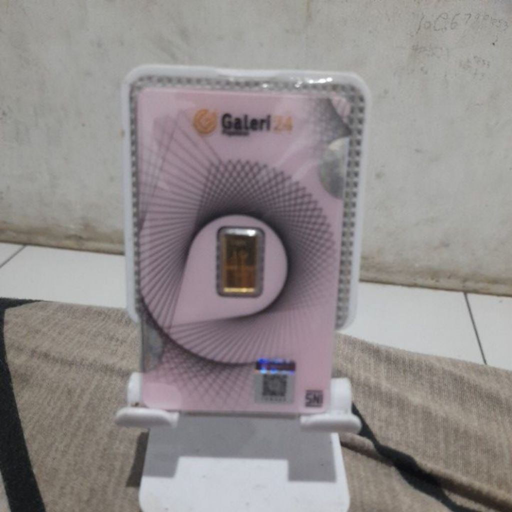 Emas Batangan Galeri24 1 Gram 24K Asli – Sertifikat Resmi Pegadaian, Bisa Buyback Harga Tinggi