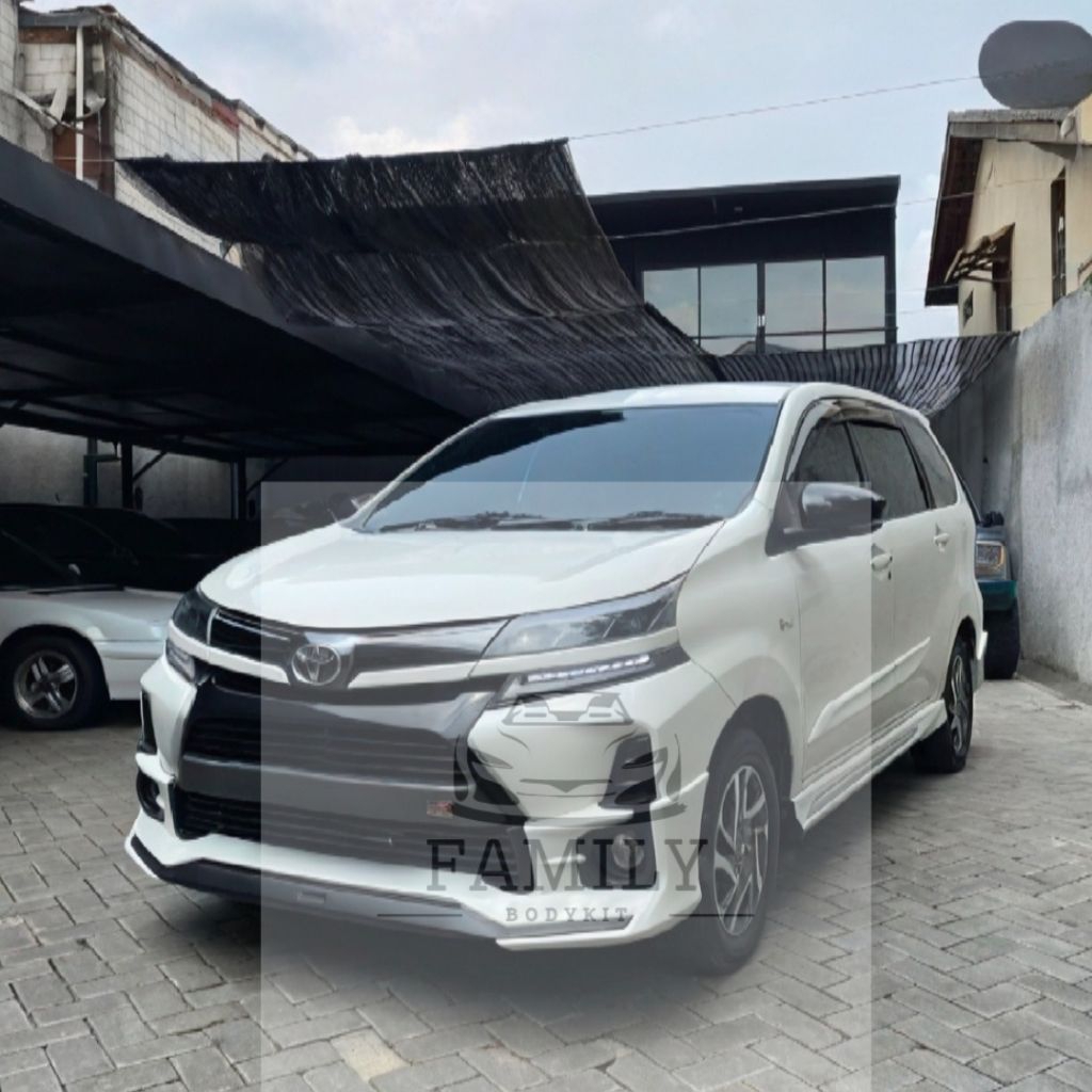 Bodykit Depan dan Belakang Avanza Veloz GR 2019-2020 Bahan Fiber Presisi Cat Dasaran (Epoxy)