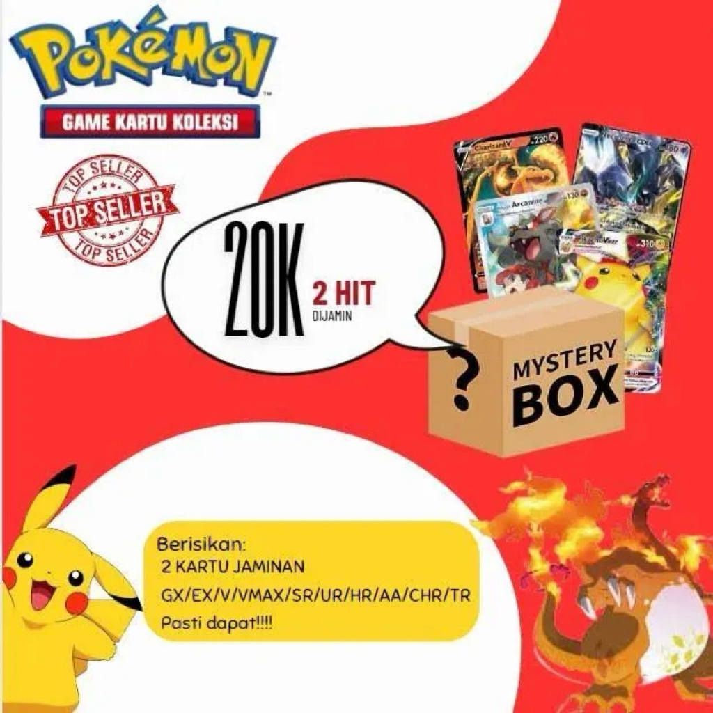 mystery hit pokemon tcg Indonesia