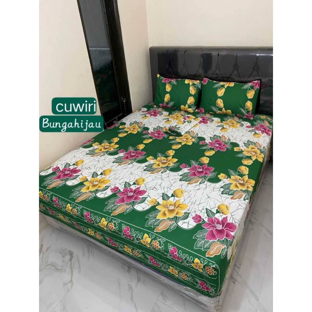 Sprei batik modern T30/sprei batik viral ukuran 160&180/Sprei jadul jaman dulu
