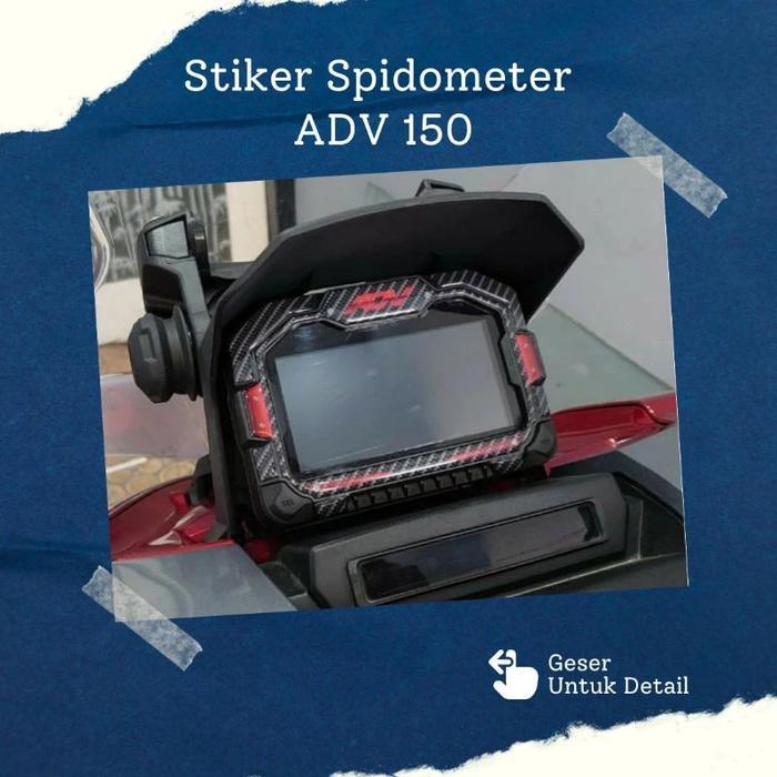 Stiker Antigores ADV 150 Stiker Spidometer ADV 150