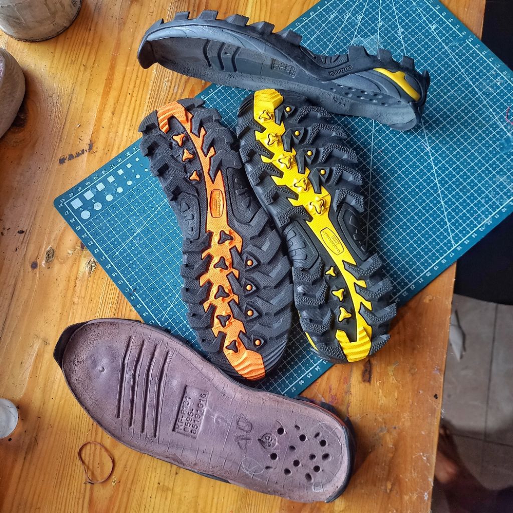 outsole sepatu gunung hiking outdoor 0RIGINAL telapak sol sepatu