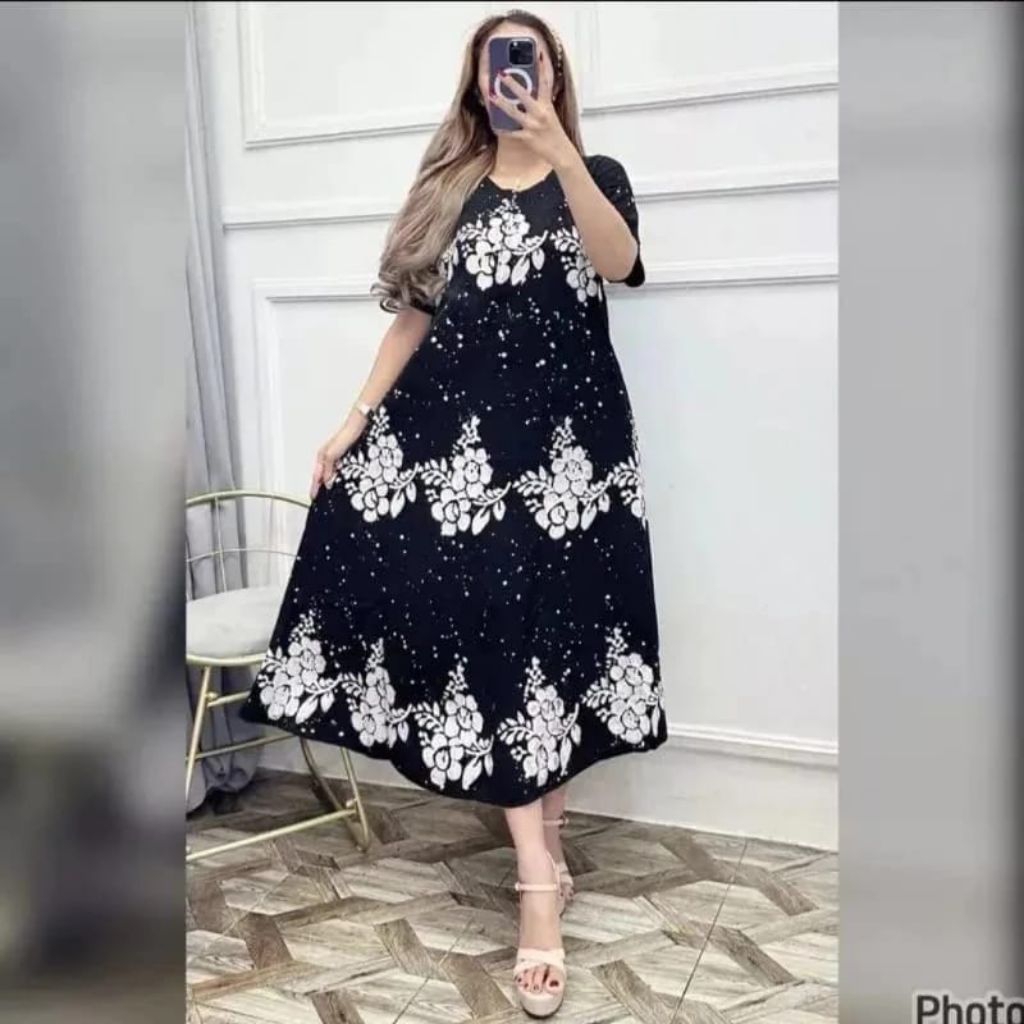 ar terbaru / Daster wanita lengan pendek / Daster Twill / Daster Rayon Super Premium Ory / Daster ca