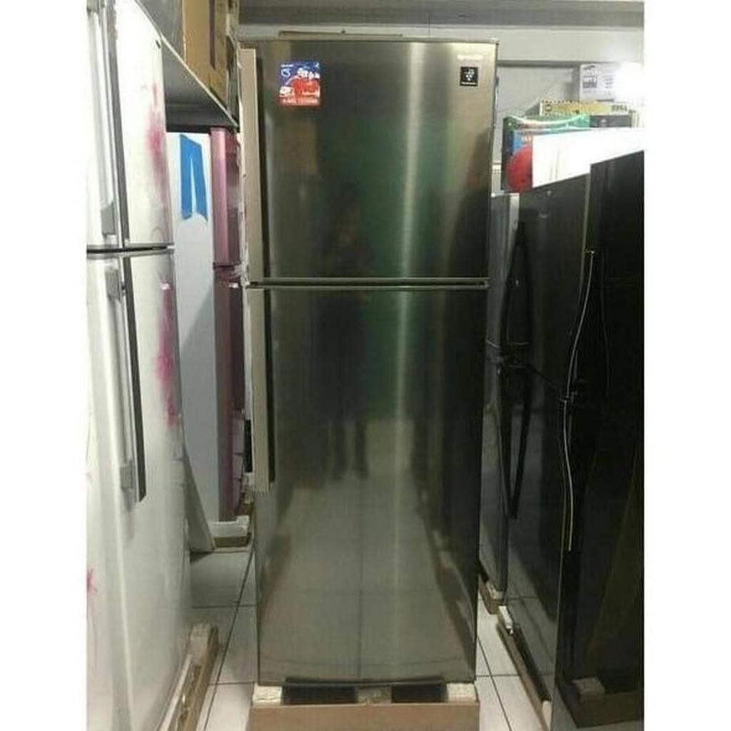 KULKAS SHARP SJ-450GP SD 2 PINTU PLASMACLUSTER SJ 450 GP SD