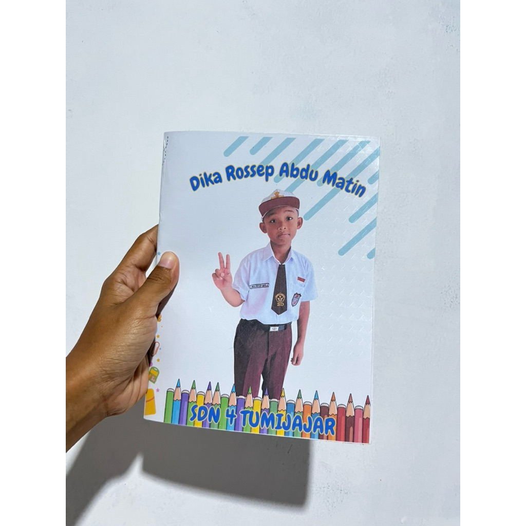 Buku Tulis Custom Cover | Custom sampul | Buku aesthetic | Sampul Buku Aesthetic