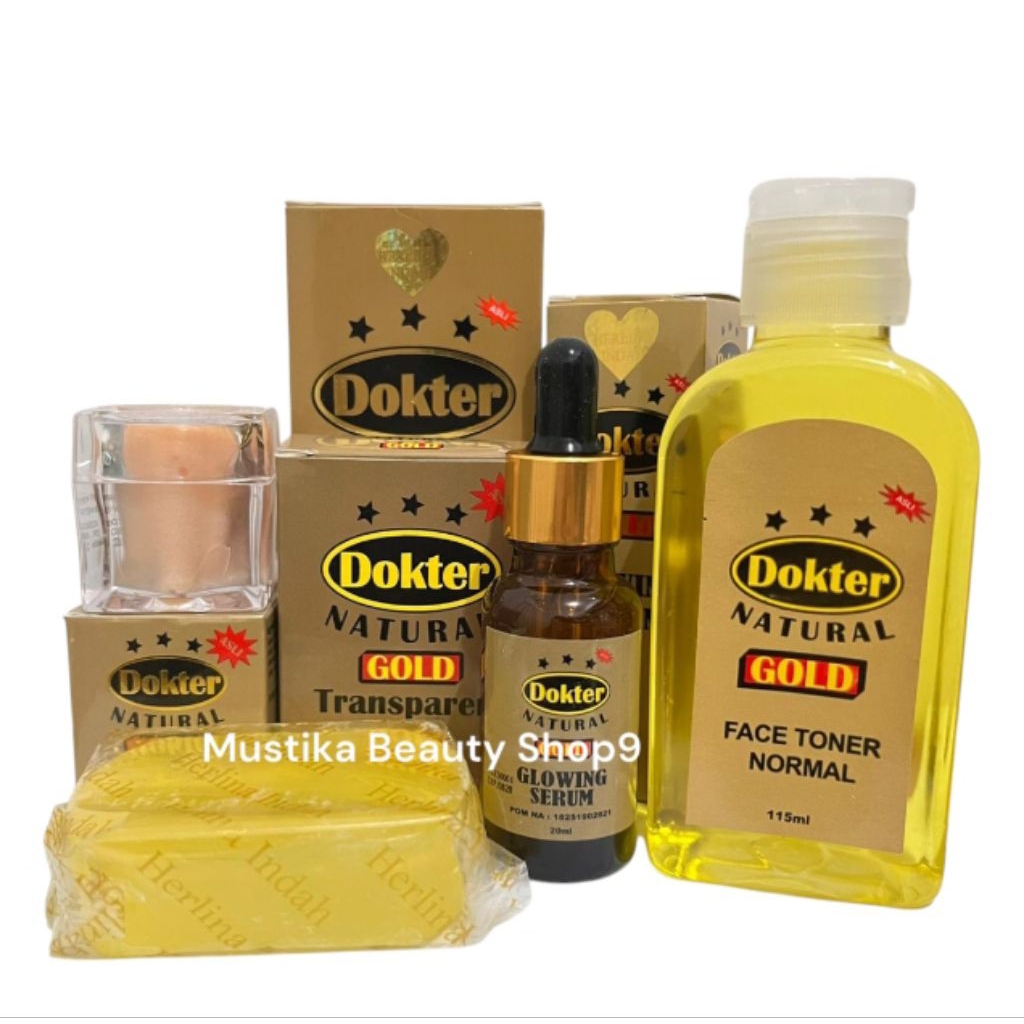 Paket Cream Dr Gold BPOM Asli 4in1 Paket Komplit