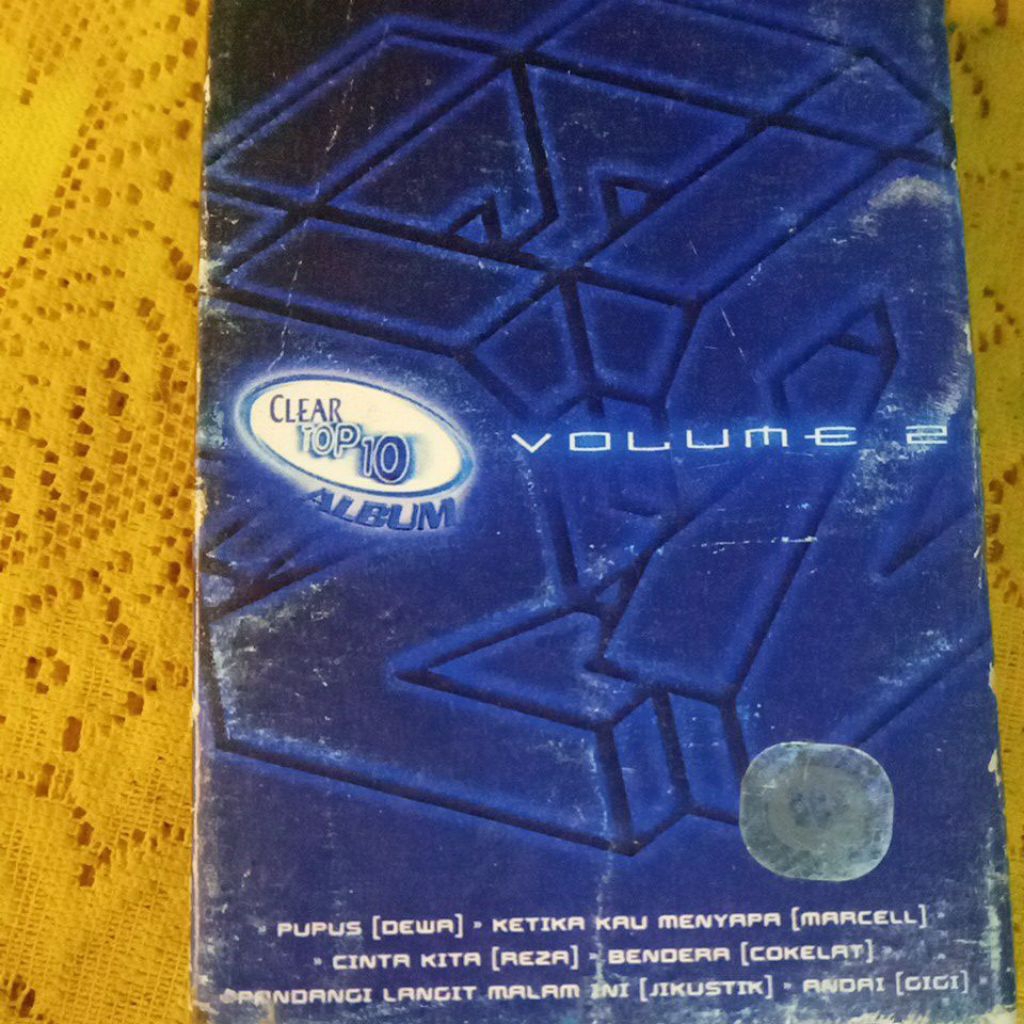 kaset pita CLEAR TOP 10 X169