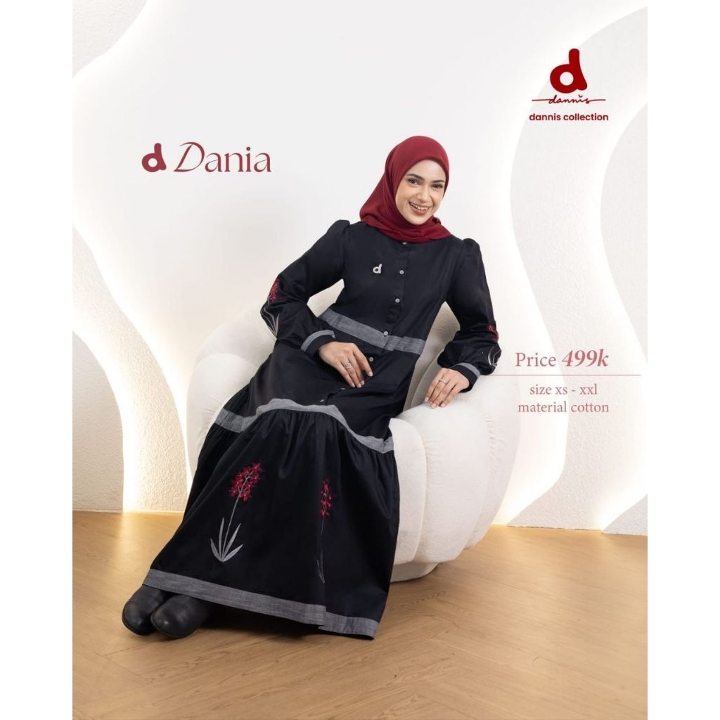 ABAYA DEWASA DANNIS TERBARU SIZE XS-XXL