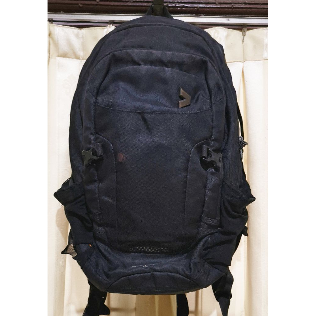 (Preloved / Second) Tas Ransel Eiger Hitam / Tas Laptop Eiger Black (Banyak Minus - Cek Deskripsi)