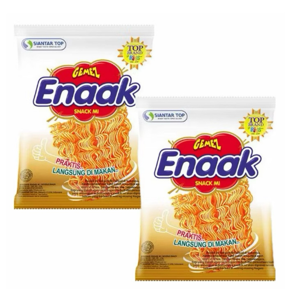 MIE GEMEZ ENAK / SNACK MIE GEMEZ 1 PACK 22 GR