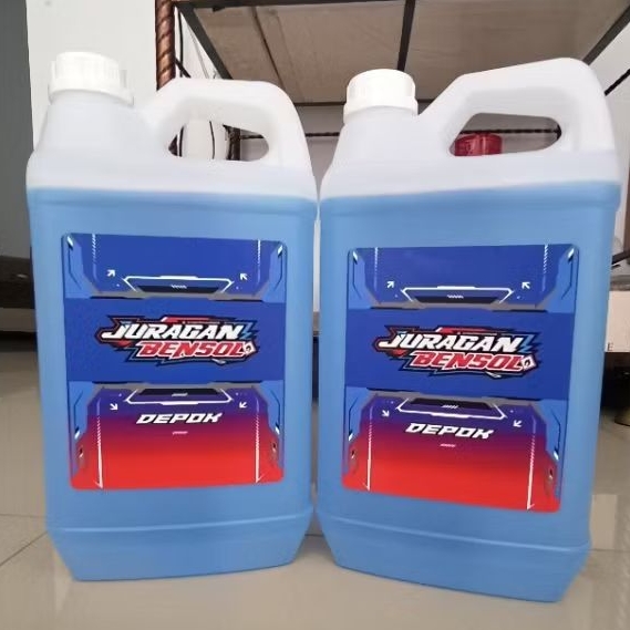 Shampo Sepeda Motor Mobil Touchless Busa Biru