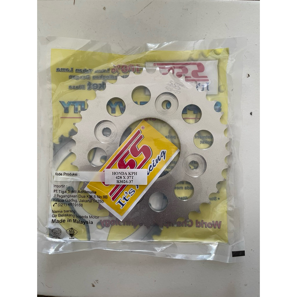 Gear Belakang KPH UKURAN 37 (428 ) & 36,37,38 (415)
