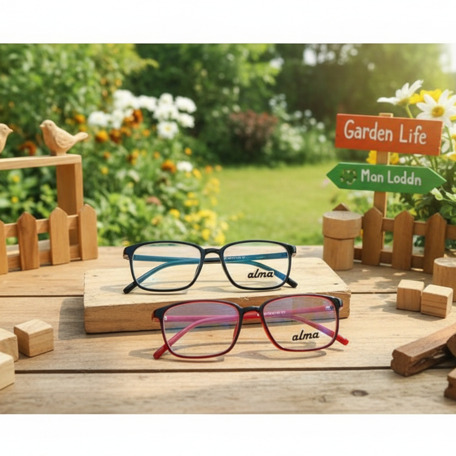 kacamata bisa dengan lensa BLUESACROMIC, BLUECROMIC, BLUERAY, PHOTOCROMIC, BLUESATIN