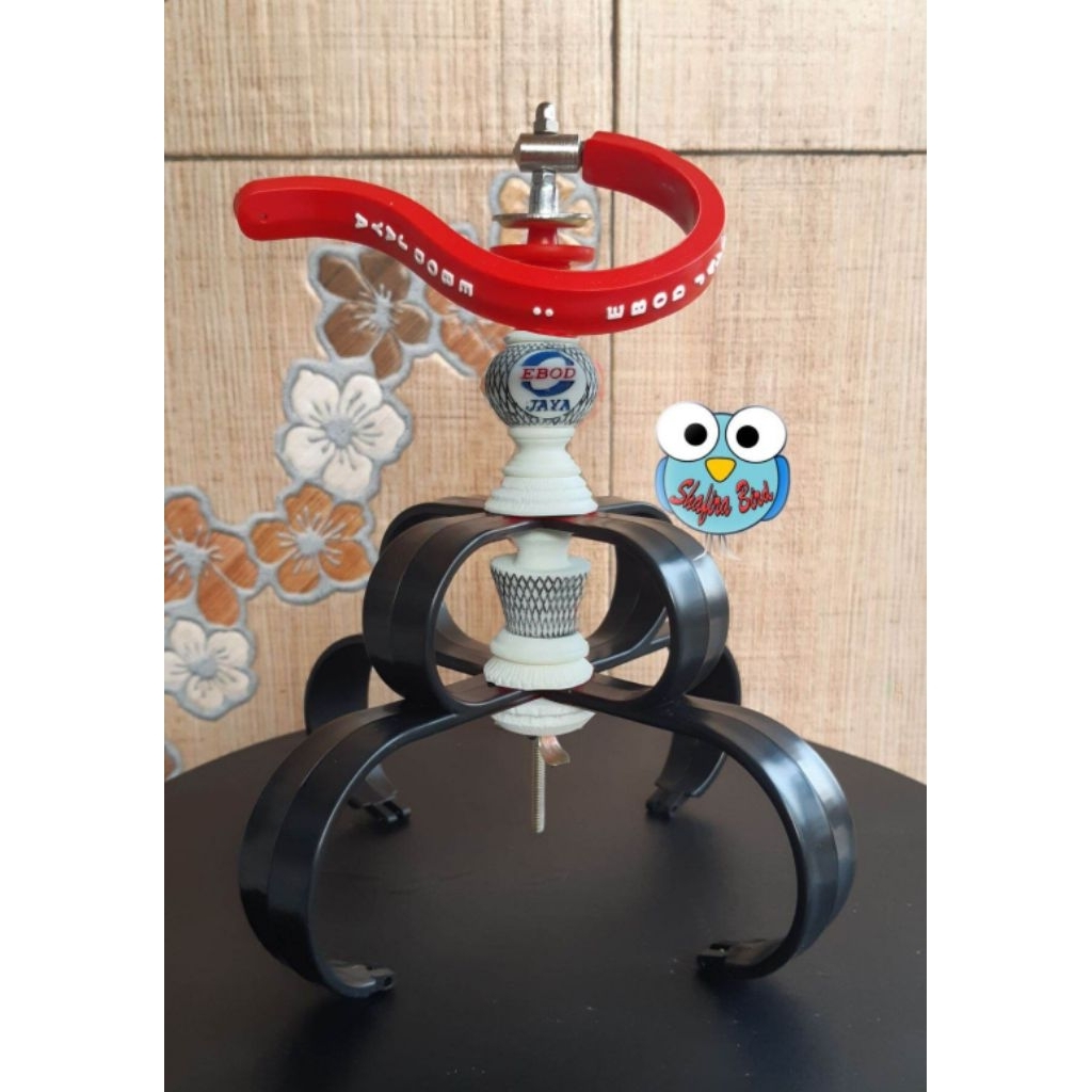 Mahkota Sangkar Murai Batu, Anis dan sangkar bulat Ebod Jaya Original fullset pion mahkota gantungan