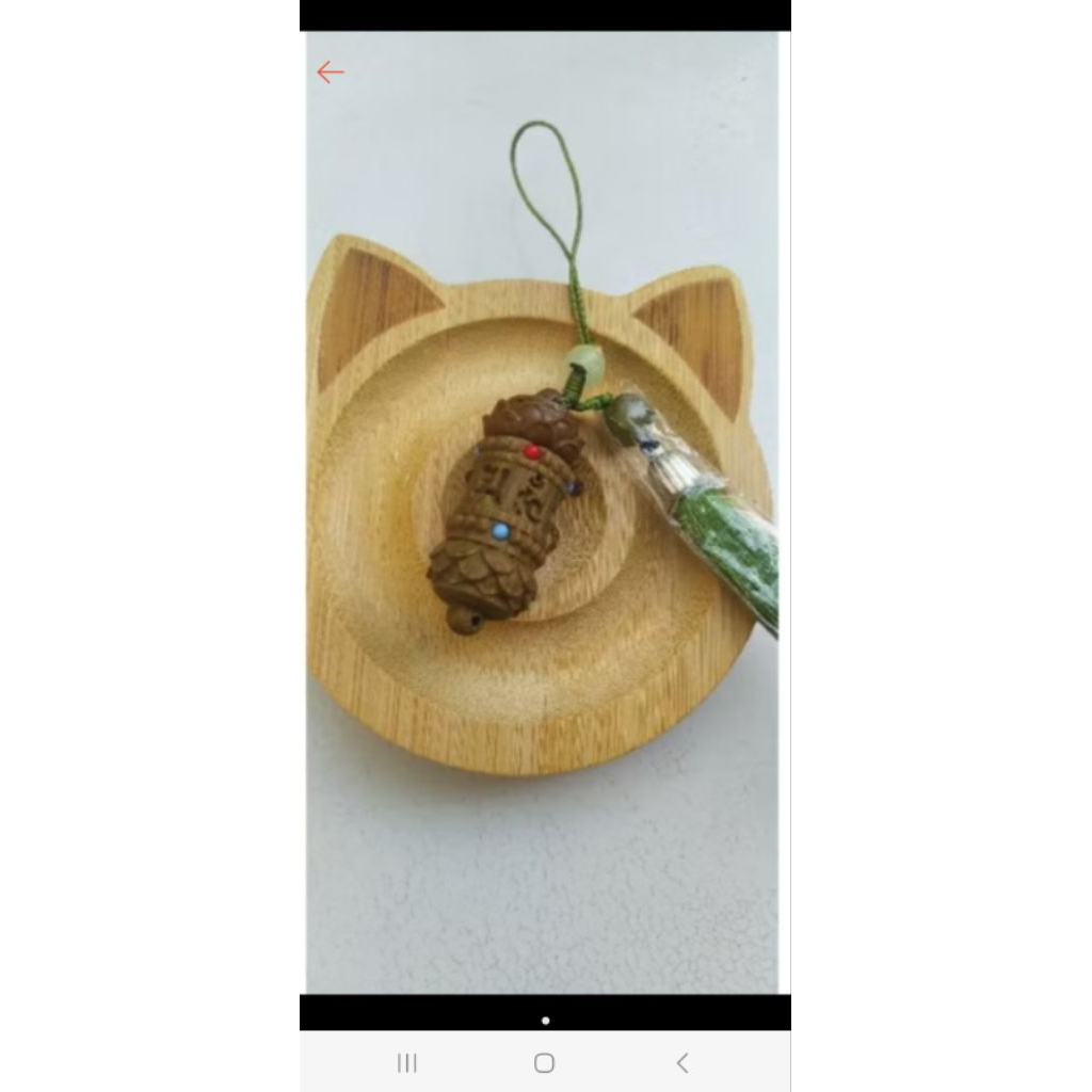 gantungan tas model double lotus