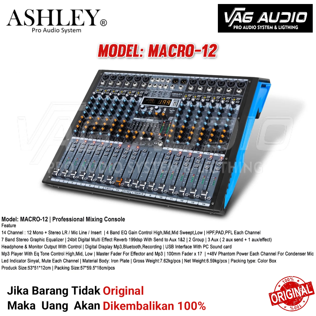 MIXER ASHLEY MACRO 12