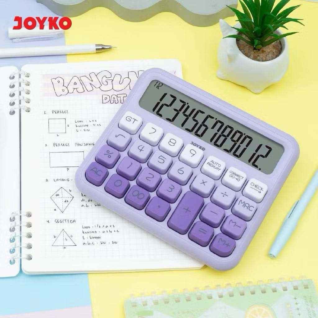 Kalkulator Joyko  - Kalkulator Dagang Joyko CC63DCO - Kalkulator Joyko CC38 - Kalkulator Serbaguna