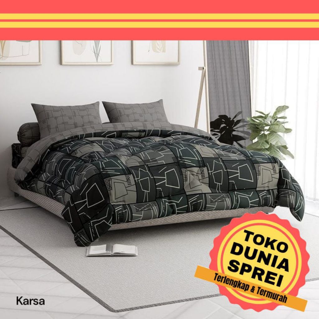Sprei California 180x200 motif Karsa