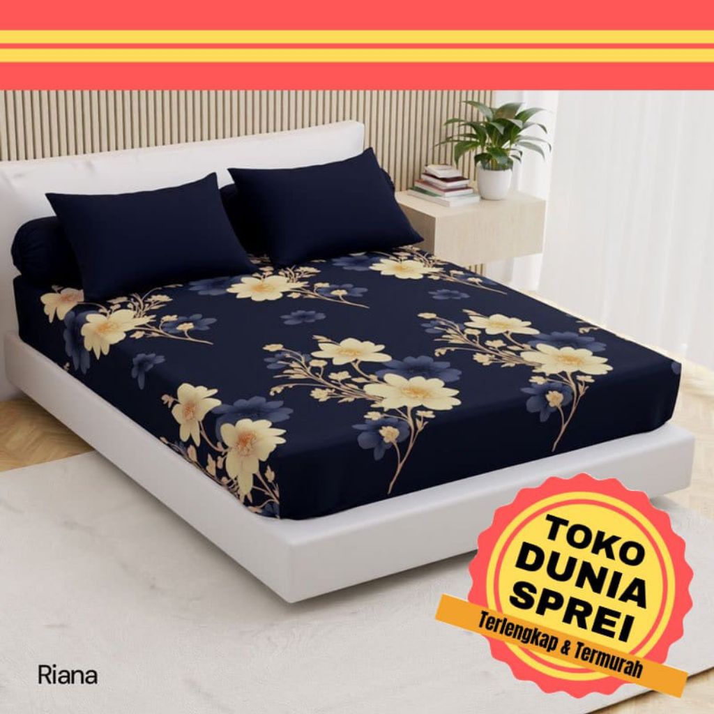 Sprei California 180x200 motif Riana