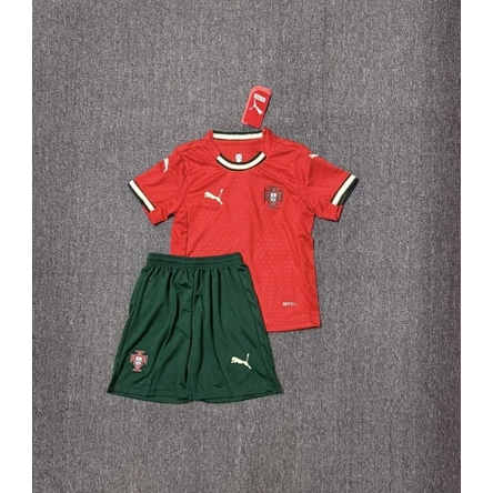 JERSEY BAJU BOLA ANAK PORTUGAL HOME KIDS 2025 RONALDO GRADE ORI