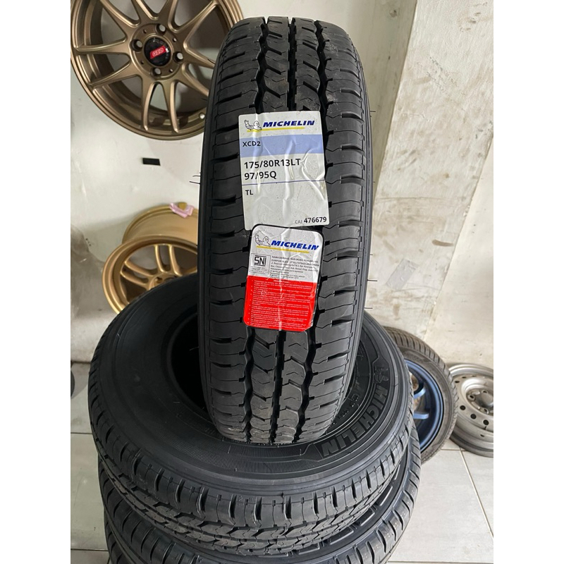 Michelin XCD2 175/80 R13 8PR Ban Mobil Angkutan Berat Carry SS L300 lama 175R13