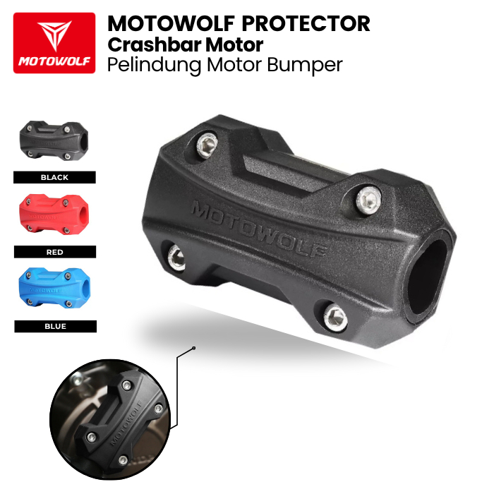 Motowolf Crashbar Protector Pelindung Crashbar adv 160 Yamaha Original Motorcycle