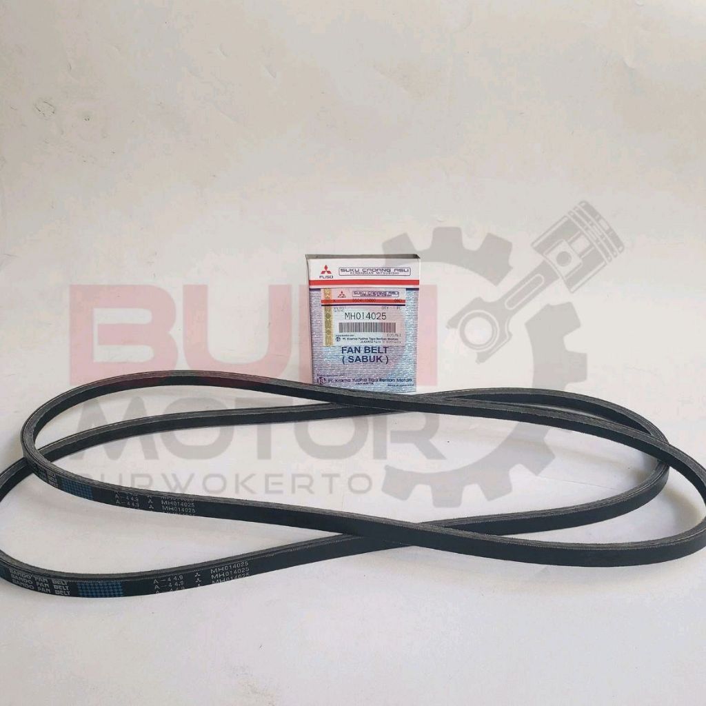 TALI KIPAS CANTER ASLI ORIGINAL KTB MITSUBISHI RADIATOR FAN BELT SABUK SBK ORISINIL ORI MH014025 MH 