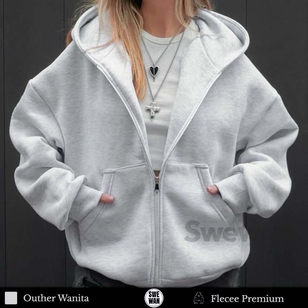 JAKET POLOS HOODIE ZIPPER POLOS UNISEX JAKET HOODIE ZIPPER POLOS