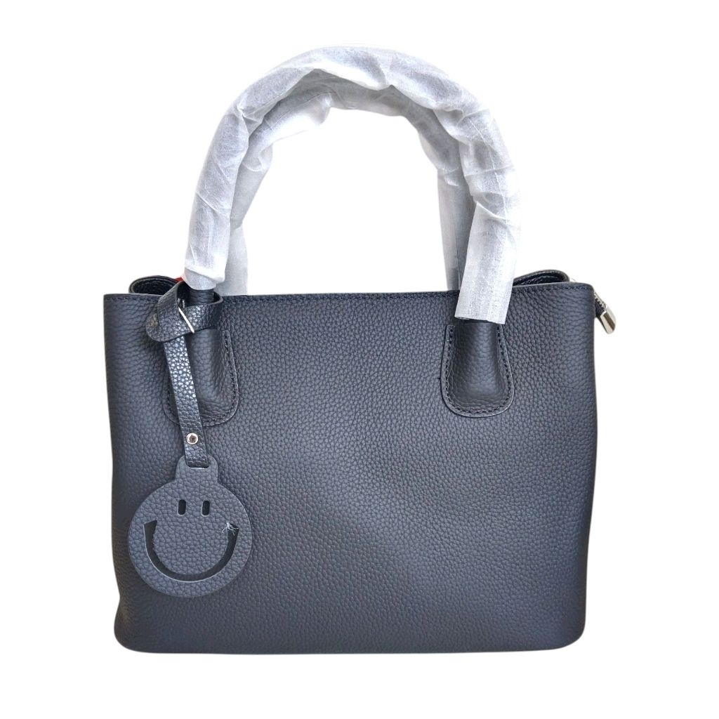 Tas Kantoran Wanita Kulit Sapi Asli Motif Jeruk